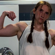 Teen muscle girl Fitness girl Leah